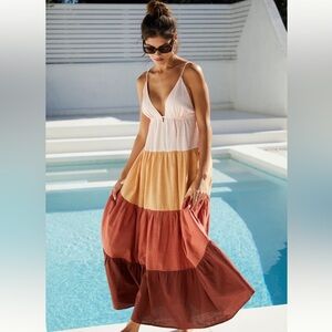 Raya Colorblock Maxi Dress